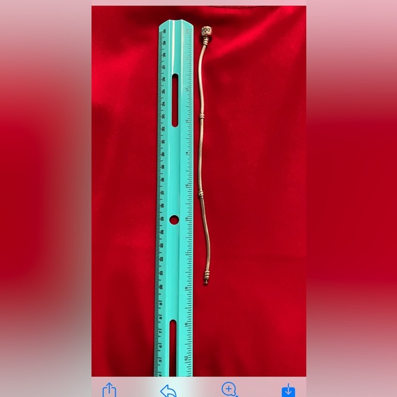 Beautiful Like New Authentic Pandora Sterling Silver Pre Owned Bracelet - Picture 4 of 5